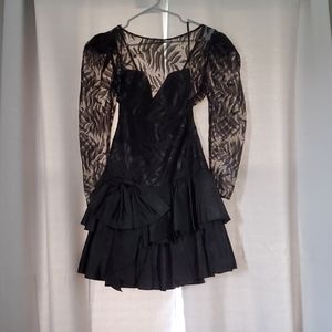 Vintage xs/sm 80s prom dress